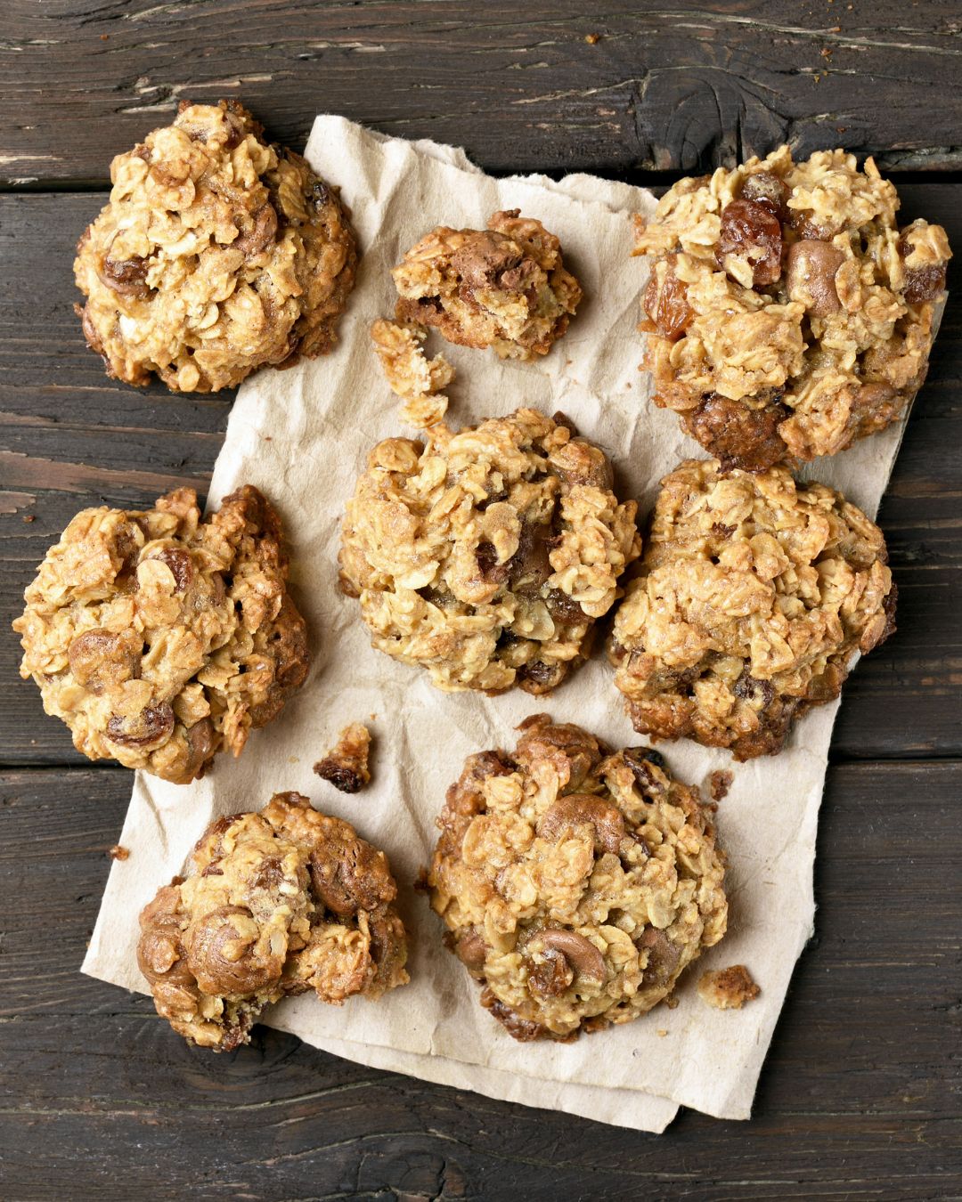 5-ingredient banana cookies