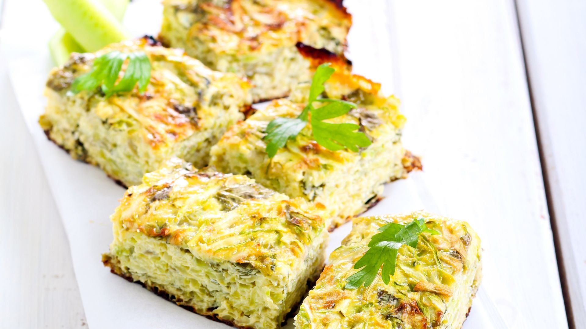 Courgette & carrot slice