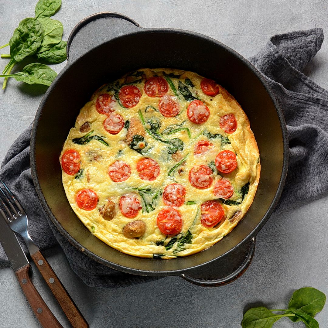 Chickpea omelette recipe