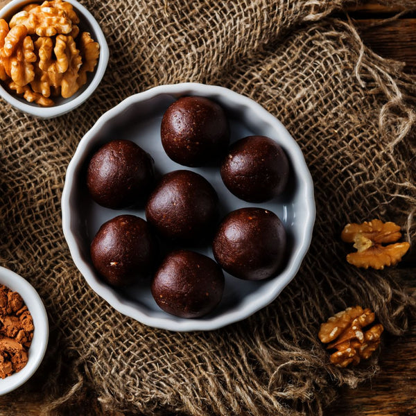 6-ingredient brownie balls
