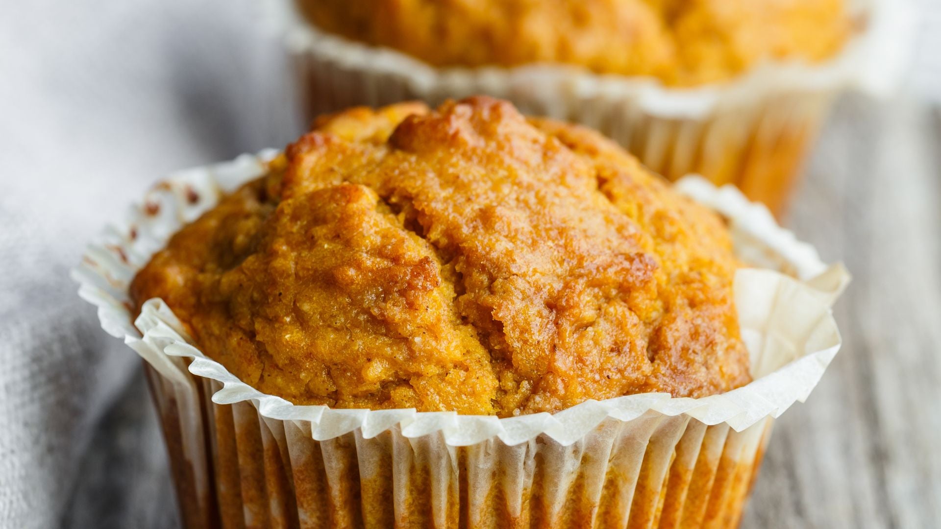 High-Fibre Pumpkin Spice Muffins