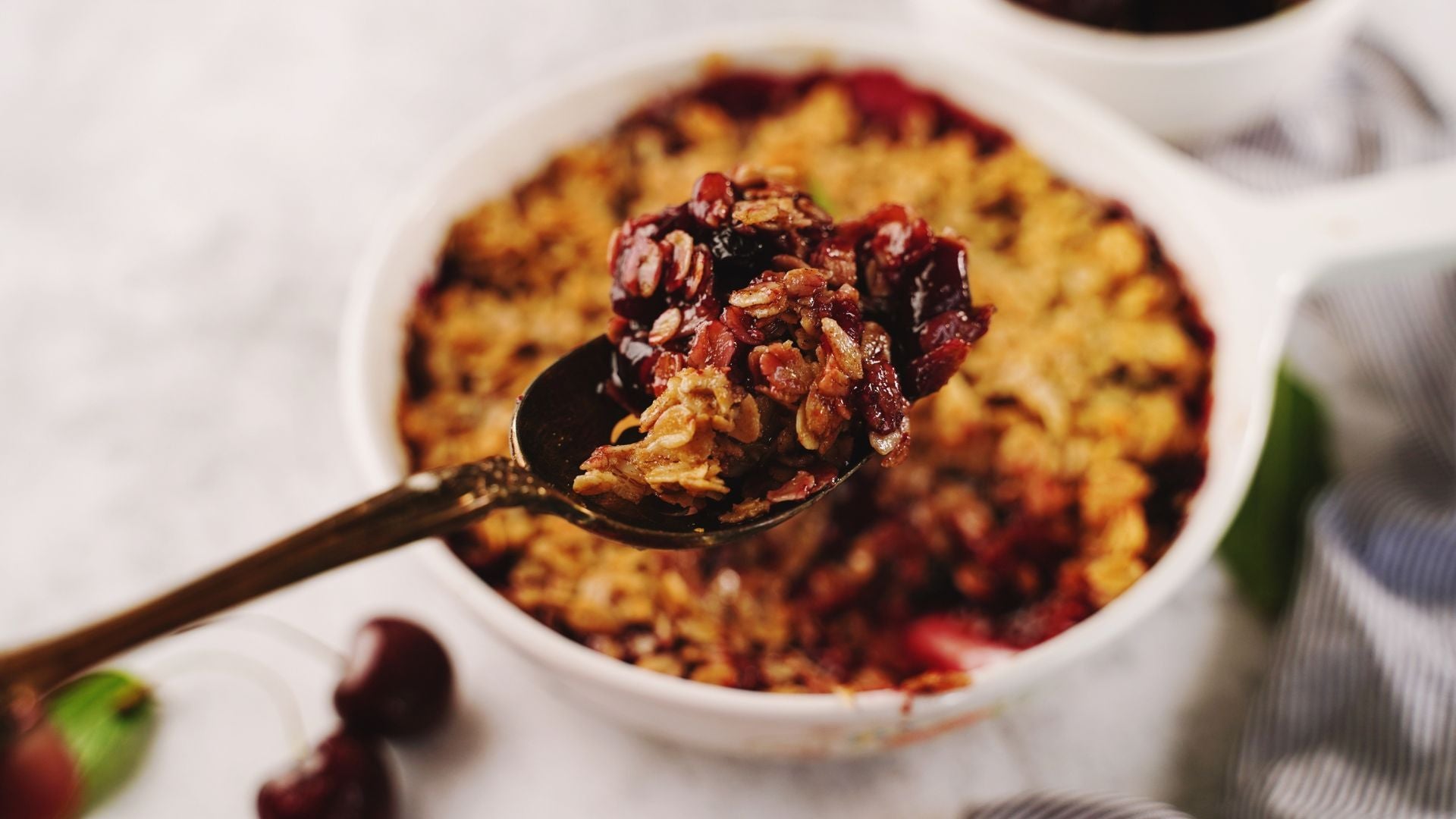 Baked cinnamon oats