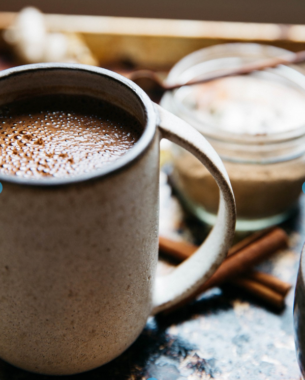 A gut loving hot chocolate recipe