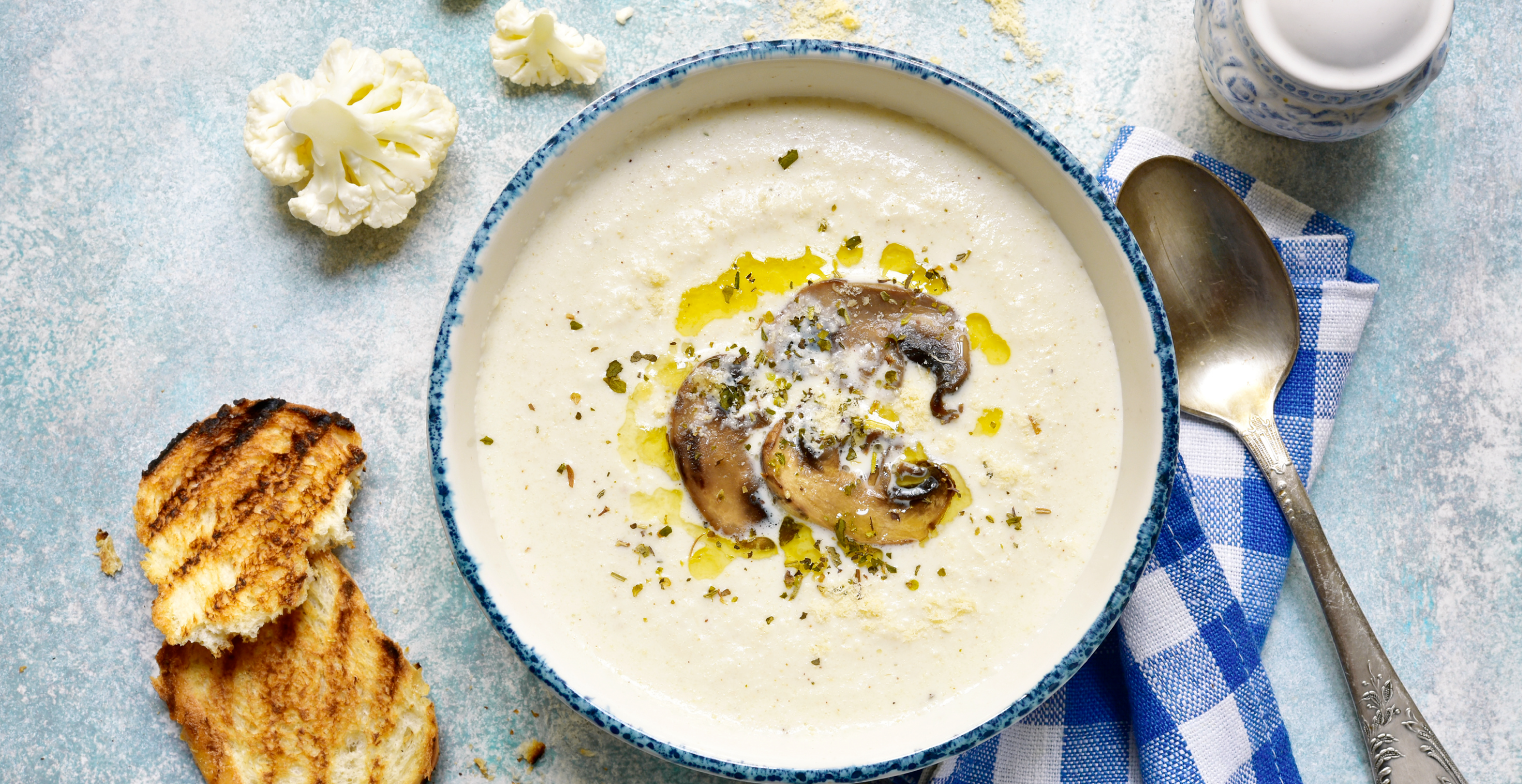 Winter cauliflower soup