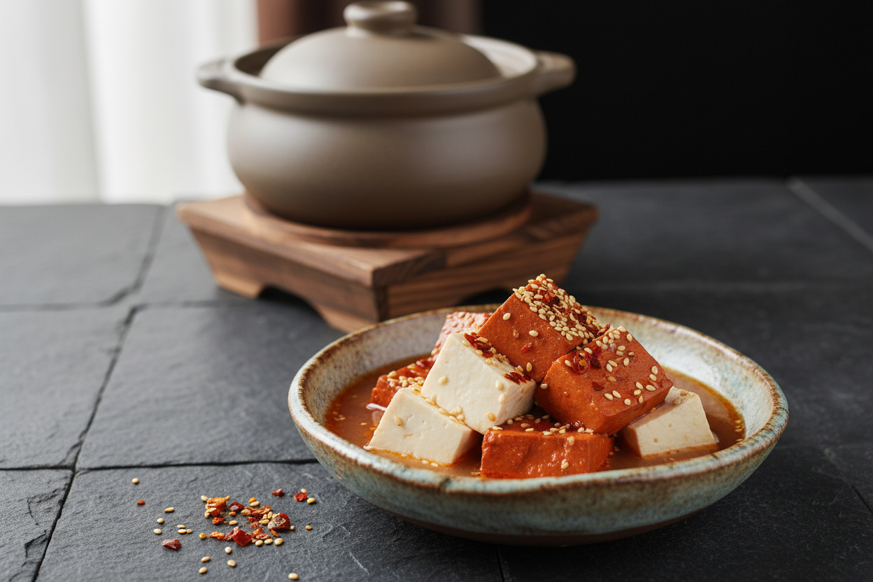 fermented bean curd.